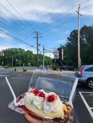 NJ's largest banana split