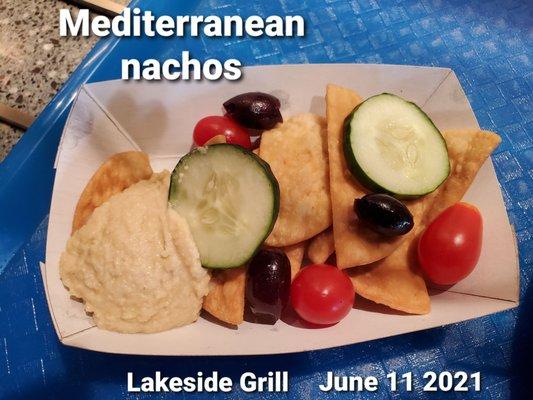 Mediterranean nachos