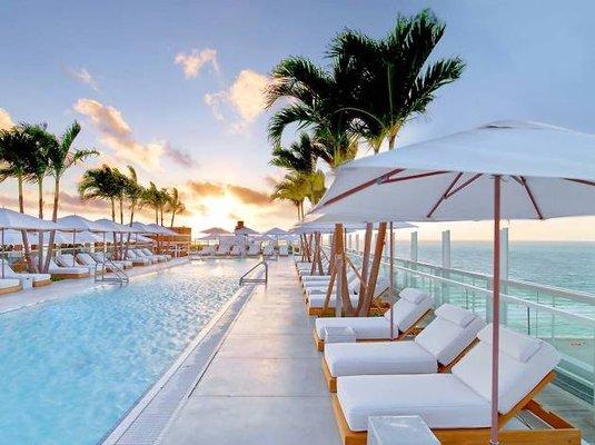 Enjoy beautiful rooftops, beach clubs, cabanas and more