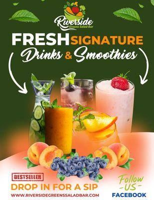 Try our signature drinks