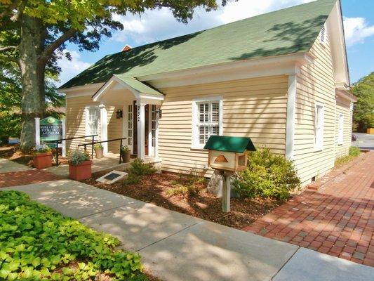 The Massey-Clark House, 1879, is the home of the Matthews Heritage Museum, a local treasure!