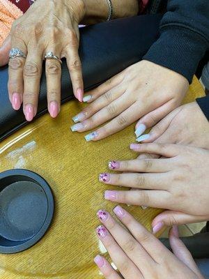 Love our nails!