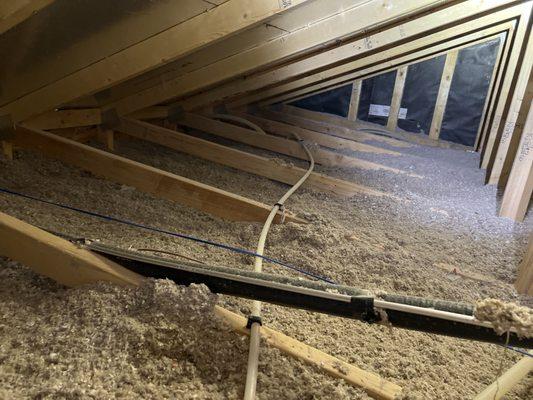 Missing attic insulation effects your energy efficiency.