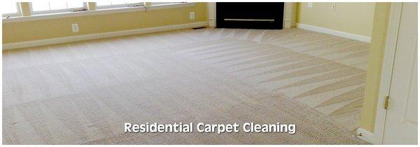 We do RESIDENTIAL carpet cleaning