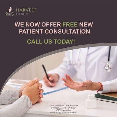 WE NOW OFFER FREE NEW PATIENT CONSULTATION.

CONTACT US TODAY!