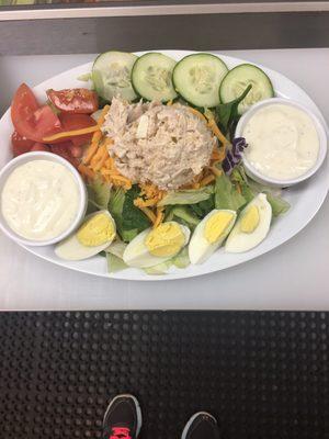 Delicious chef salad