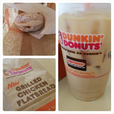 ice coffee 99 cents after 12pm. Bavarian donut.