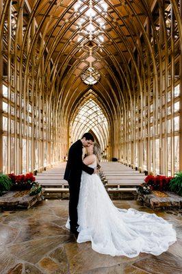 Bride&Groom In the Chapel
 
 By: Lily Sky Photography