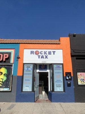 New Location: 4280 University Ave, 92105
619-434-8829 
@rockettaxservices