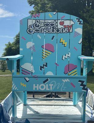 Come check out our big chair!