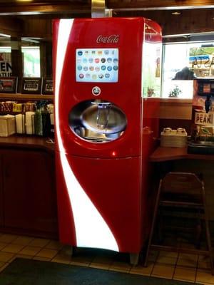 Great Coke machines! The kids love the flavor options!