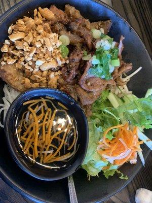 Pork vermicelli bowl