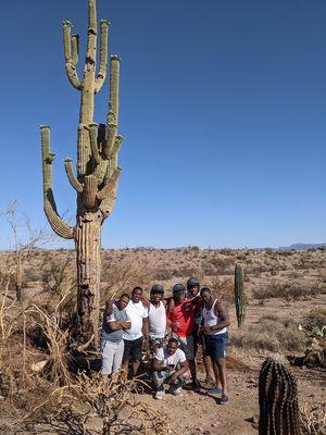 Cactus photo shoot by Mitch on the ride