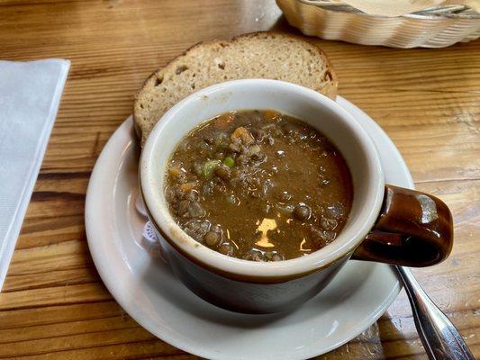 Beef and Lentil stew