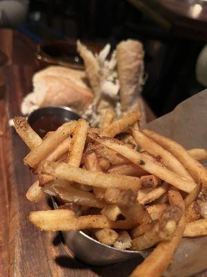 Chicken French dip and fries