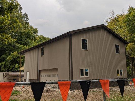 New in 2021 Shelter available for gatherings and indoor activities.