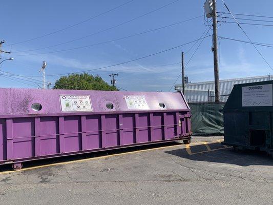 Container for bottles