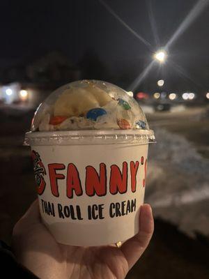 Fanny's Thai Roll Ice Cream