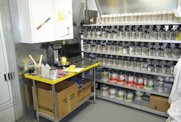 Paint Mixing Room