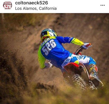 Colton Aeck Racer/Mechanic putting power to the ground!