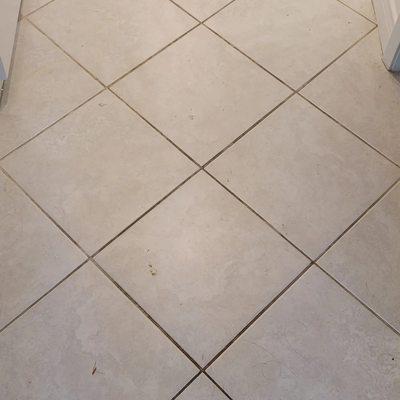 Tile & grout cleaning BEFORE