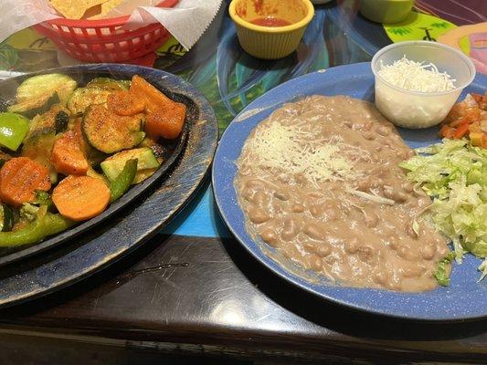 Vegan fajitas!