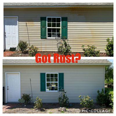 Got rust? Using professional grade products, we can easily get rid of those ugly stains!