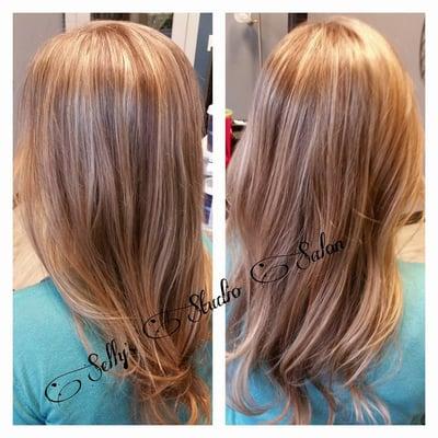 Balayage highlights