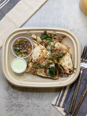 Chicken quesadilla