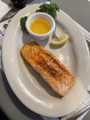 Salmon Grilled Cajun Style Or Broiled In Butter