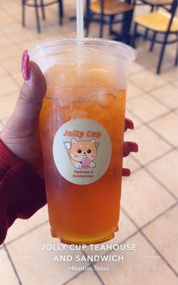 Peach tea