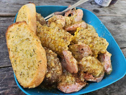 Red Shrimp Boil