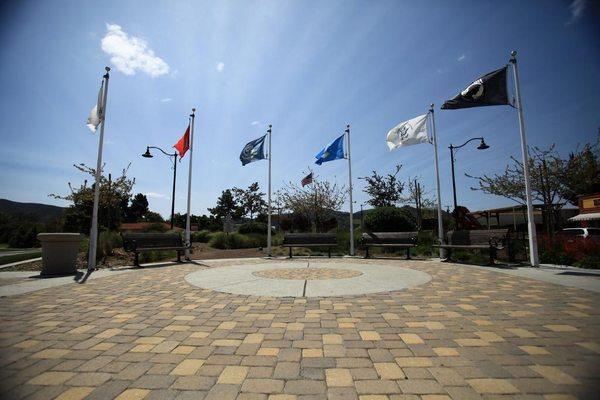 Avenue of Flags was the original location of the coast highway when it first came to Buellton in 1917...