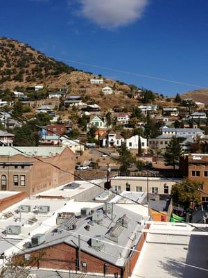 Last view of Old Town Bisbee.