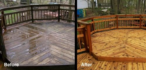 Residential Power Washing: Walkways, Driveways, Decks, Patios, Pool Areas, Fences, etc.