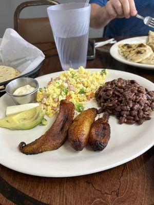 Salvadorian breakfast