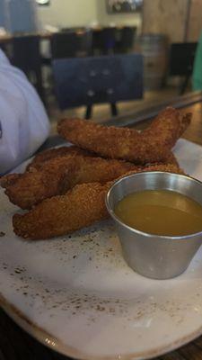 Panko Crusted Chicken Strips are delish!