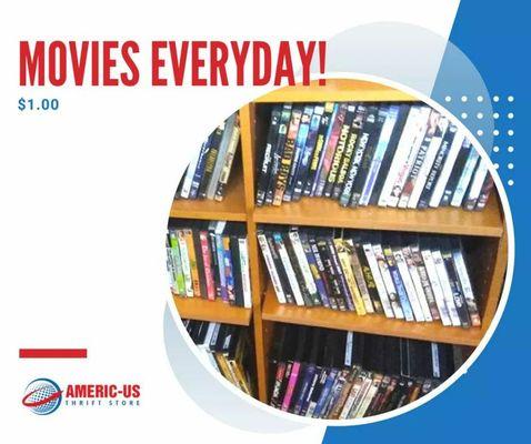 DVD Movies ONLY $1.00