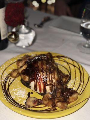 Bananas foster was delicious. The highlight of our night.