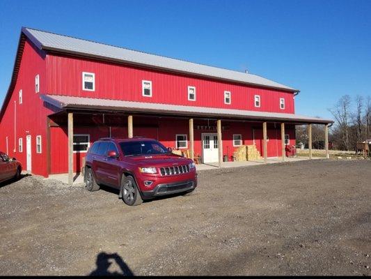 Huffman's Fruit Farm building