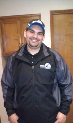 Meet Justin, not just the owner but your technician for your service needs.