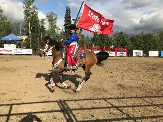 Troy Sayer State Farm representing @ the RODEO!