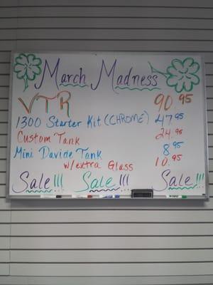 March Specials