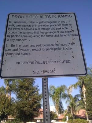 Do not break the law!