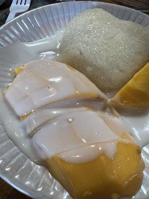 Mango with sticky rice