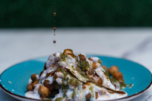 Aloo tikki chaat