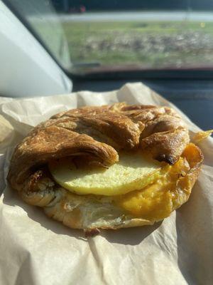 Bacon, Cheddar, & Egg Croissant