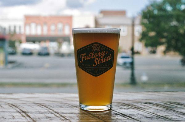 Grab a brew with a view of downtown South Boston