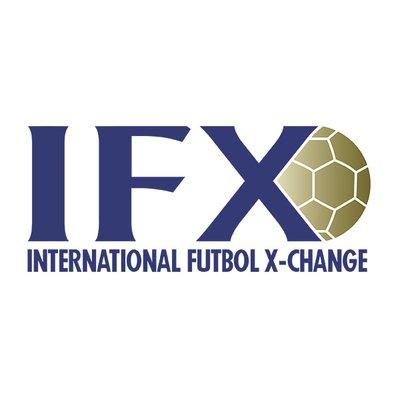 The International Fútbol X-Change (IFX Soccer) logo.