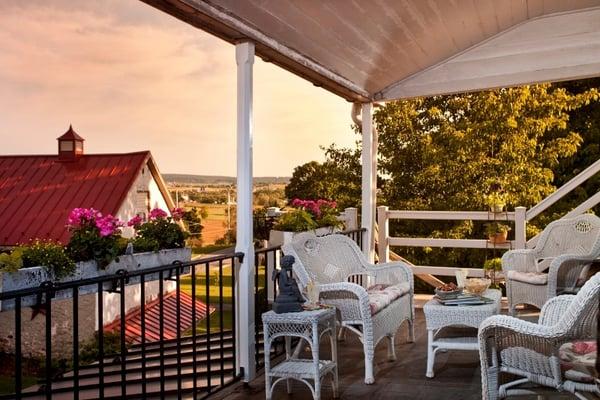 Garden Suite Porch at The Artist's Inn